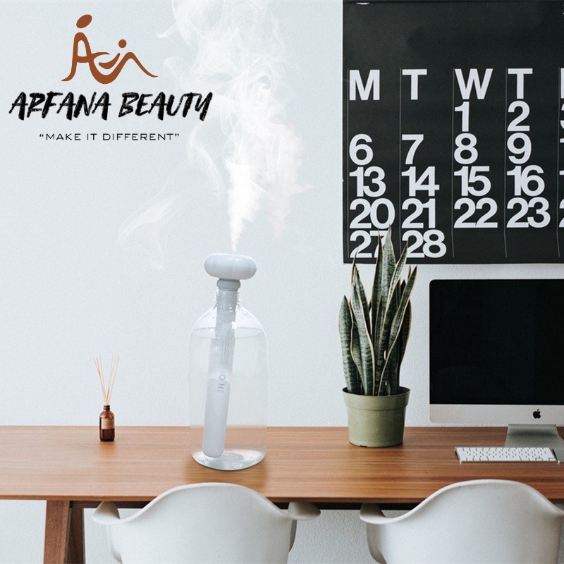 Humidifier Pendingin Ruangan Donut Mini Pelembab Ruangan Pengharum Ruangan Humidifier USB Portable