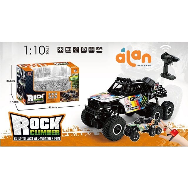 Rock Climber 6WD Drive (QX3688-33ST) Mobil Mainan Anak