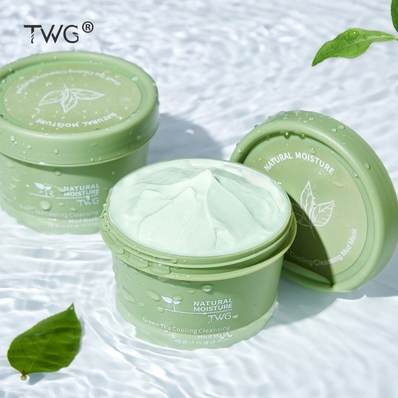 (UMU SUPPLIER) TWG Masker wajah Green tea clay mask 100g