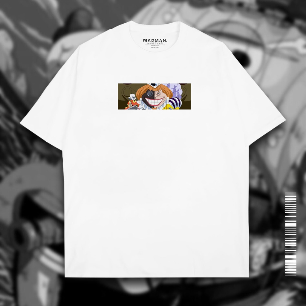 MADMAN Kaos Oversize One Piece Episode of Luffy Hand Island No Bouken | Kaos Anime | PO 45