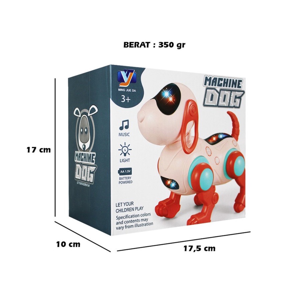 Machine Dog Robot Anjing | Mainan Anak Laki Laki Unik | Dog Toy | Mainan Robot Robotan Anak Terbaru