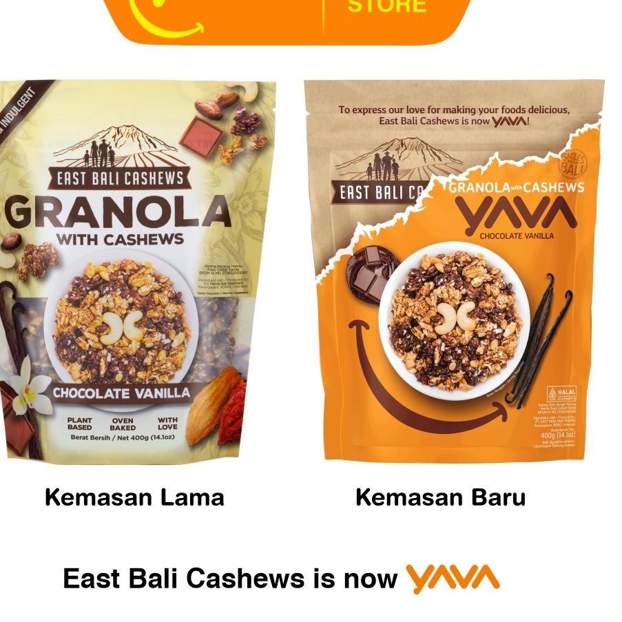 

️✔️✔️ YAVA Granola Chocolate Vanilla 400g 