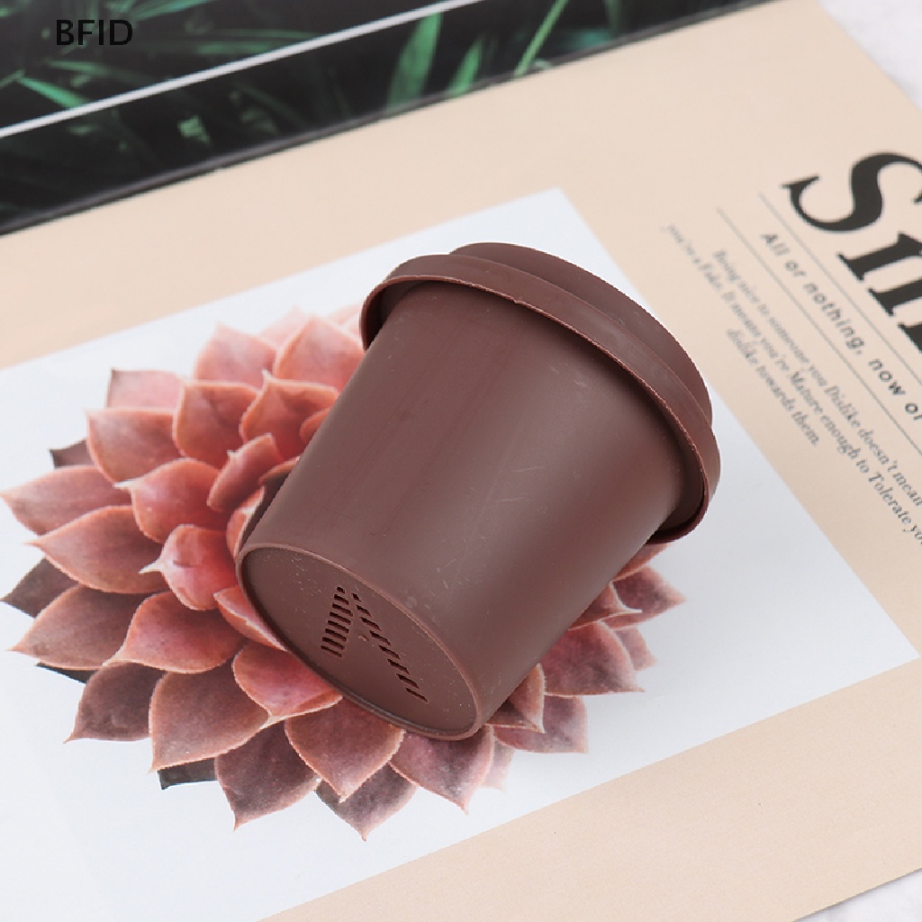 [BFID] Gelas Kopi Spons Stand Tempat Penyimpanan Makeup Puff Holder Kosong Kosmetik Dry Box [ID]