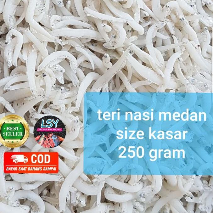

Discount[KI3]-ikan asin Teri nasi medan super /tn putih/ size jumbo 250gr