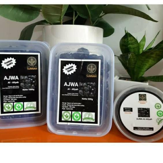 

Terbaru[FG2]-500gr Kurma Nabi/Ajwa ASLI MADINAH Premium