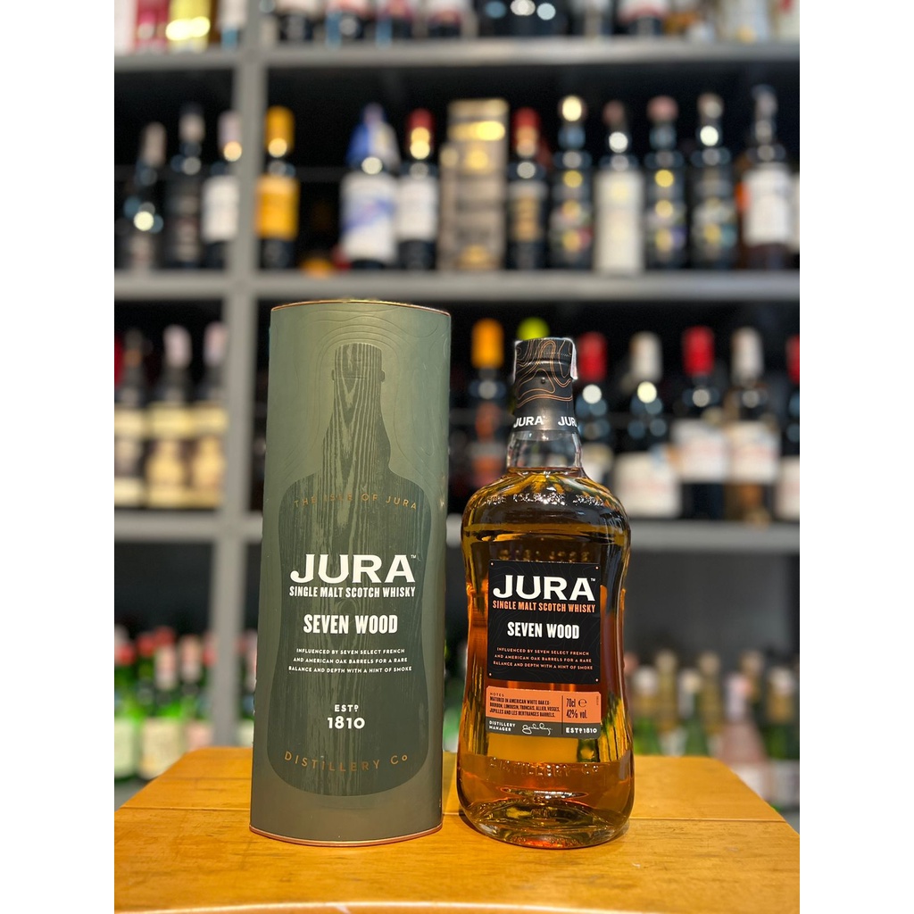 JURA SEVEN WOOD ( 7 WOOD ) SINGLE MALT SCOTCH WHISKY