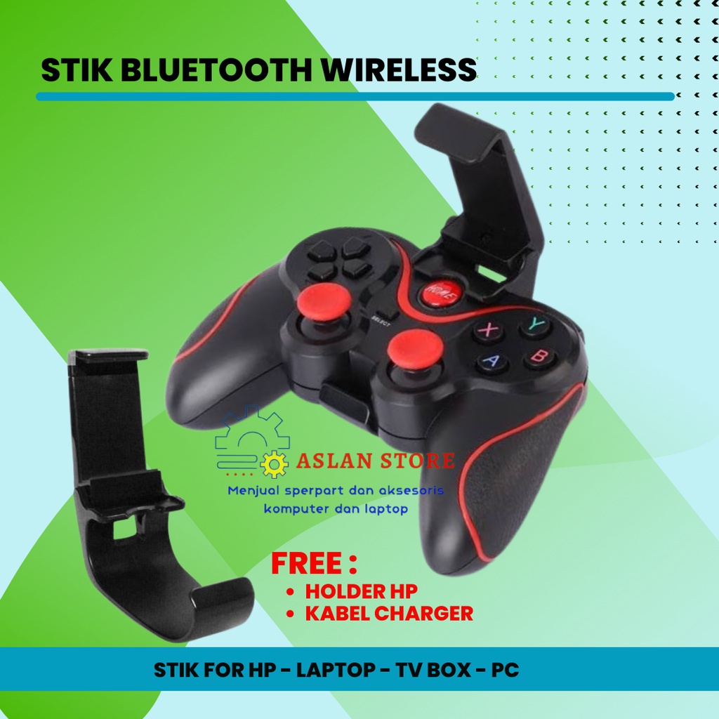 STIK BLUETOOTH GAMEPAD GAMING CONTROLLER WIRELESS BLUETOOTH GEN GAME S5 JOYSTICK