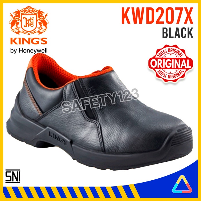 Safety Kings Kwd 207X Sepatu Safety Shoes King'S Kwd207 Hitam Termurah Proyek