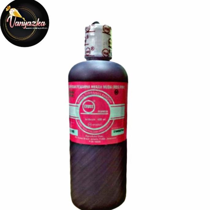 

Pewarna Makanan Halal Cross Rose Pink/Merah Muda 450ml