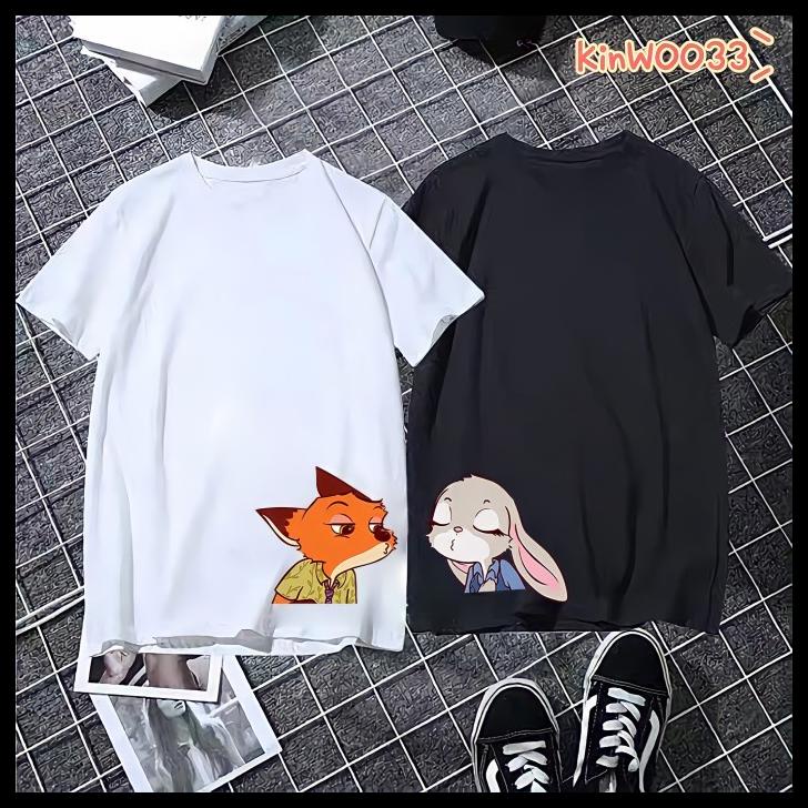 Baju Kaos Jumbo Pria Wanita Valentine Pasangan Couple Unisex Oversize