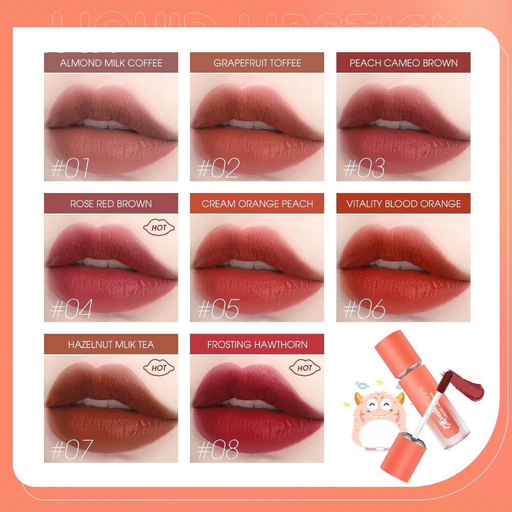 (READY &amp; ORI) Banxeer Monster Squad Creamy Velvet Lip Glaze BM01