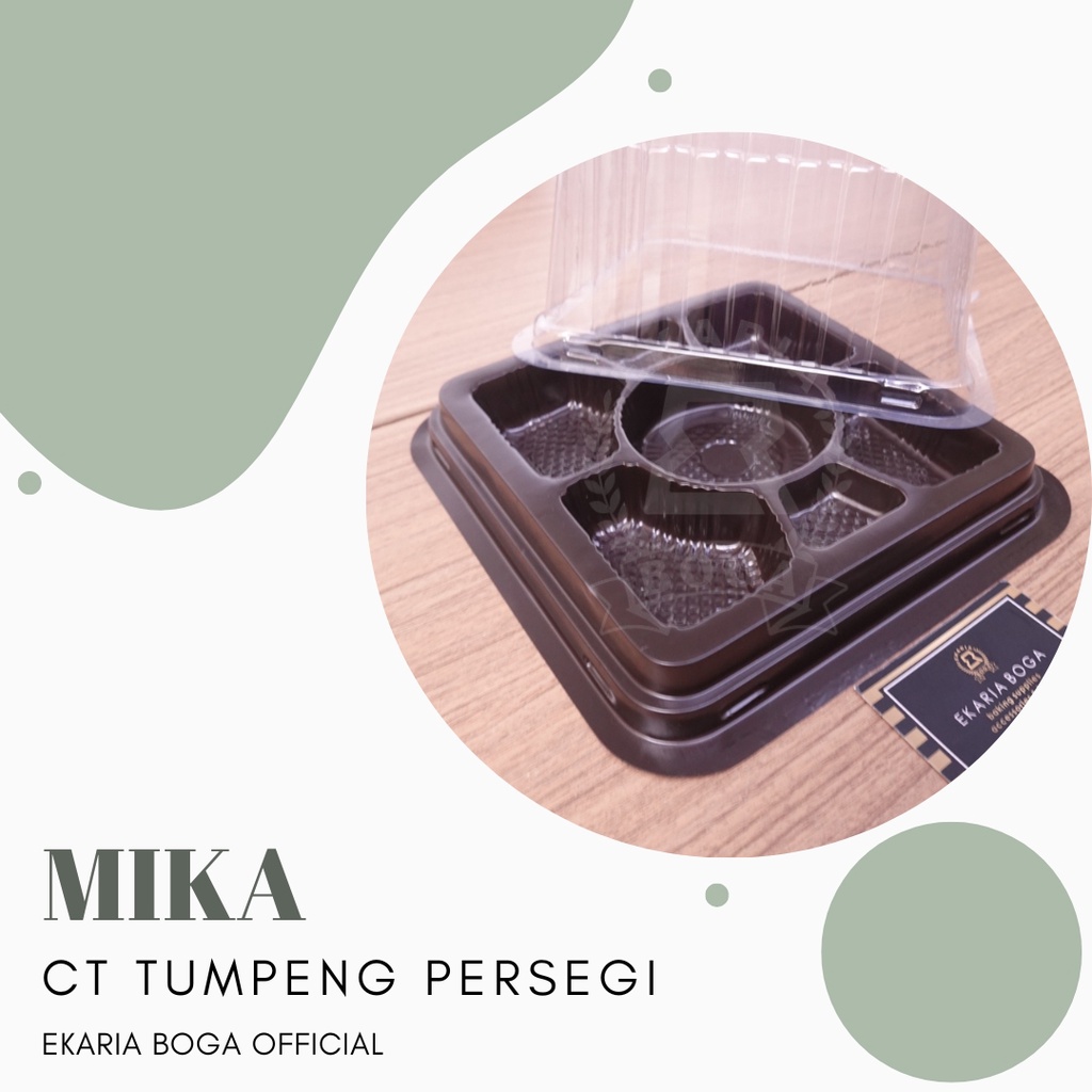 

MIKA | CAKE TRAY | TEMPAT ROTI | MIKA KUE | CT TUMPENG PERSEGI ISI 50