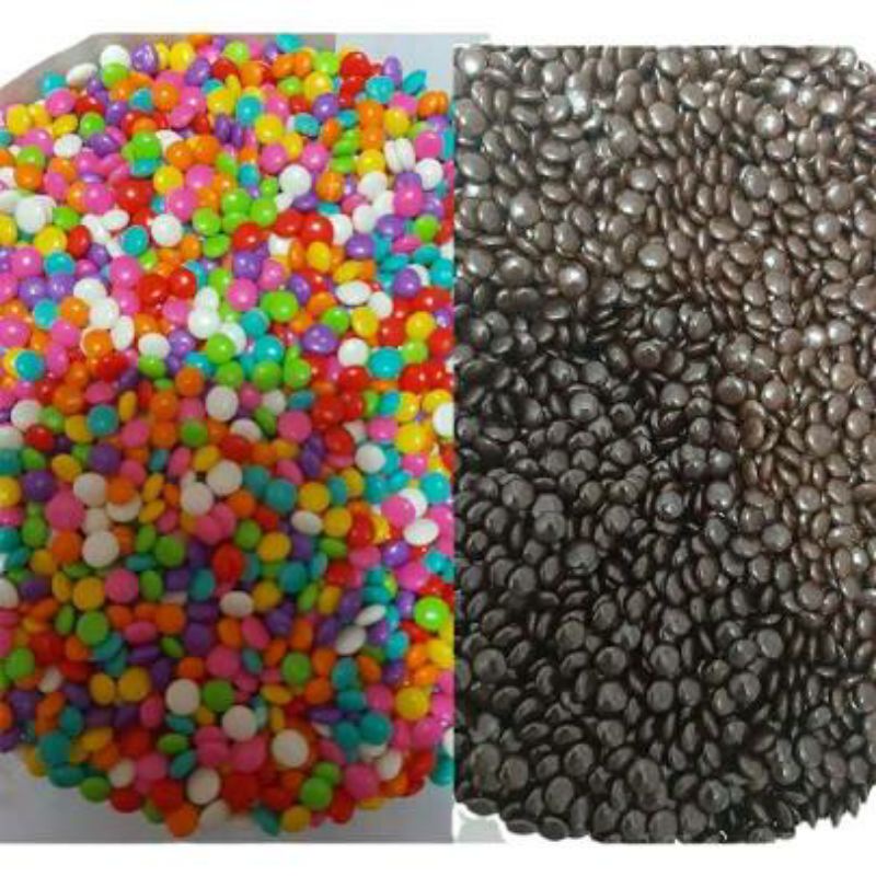 

choco chips rainbow/coklat 100 gr manis murah wangi