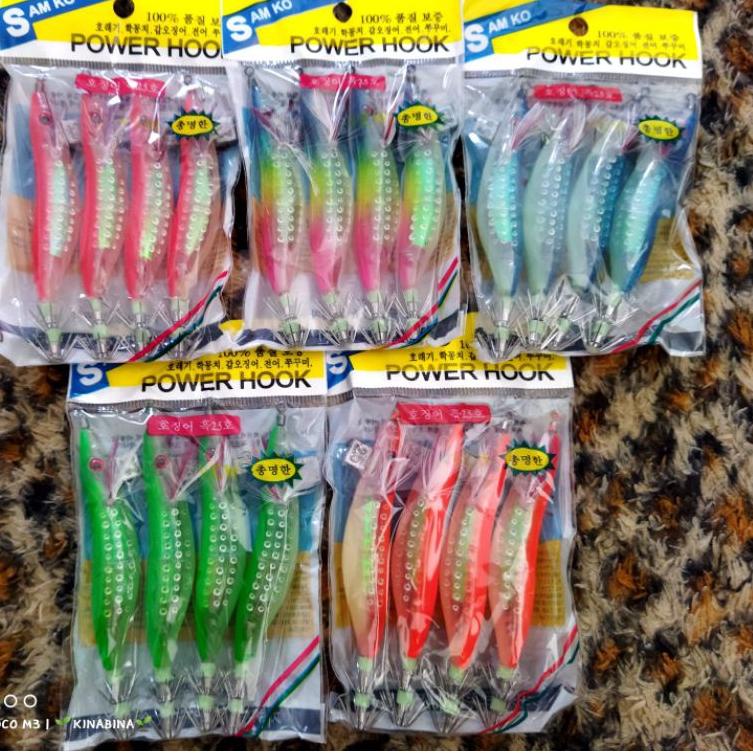 COD✔️ pancing cumi udang udangan samko power hook 2.5