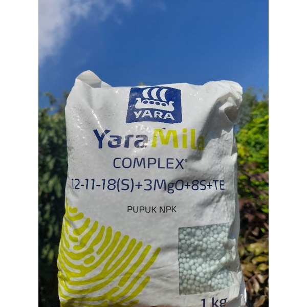 Pupuk Yaramila Complex Pupuk NPK Yara Mila Complex Yaramila Komplek Kemasan Pabrik 1 KG