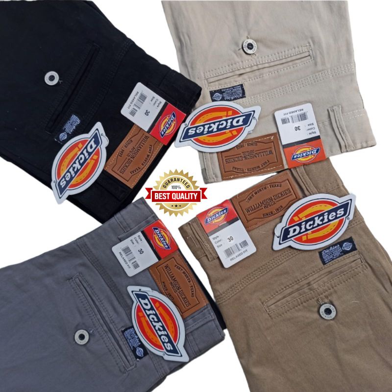 Celana Chino DICKIES / Stretch / Melar /  Twill Combed / Full Acc / Executive