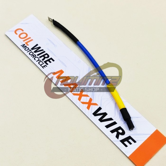 MAXXWIRE KABEL KOIL SETAN BIRU BEAT VARIO MIO SCOOPY LEXI NMAX