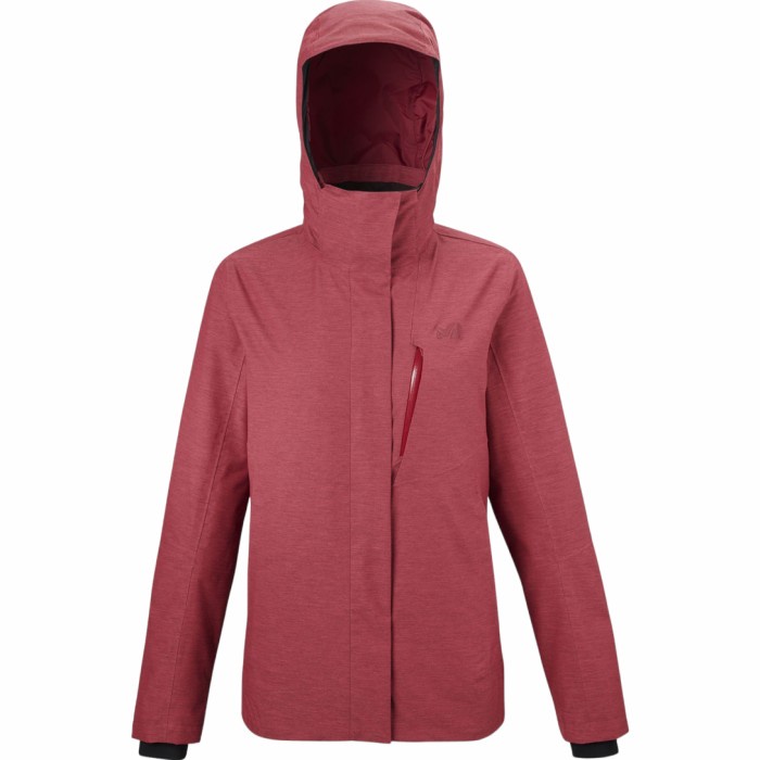 JACKET GUNUNG MILLET LD POBEDA II WATERPROOF OUTER JACKET NO INNER - M