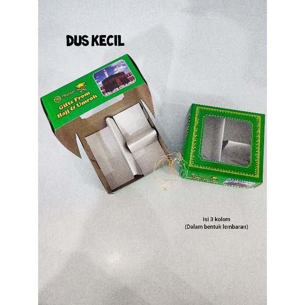 

dus gift umroh&haji/dus gift kecil/dus gift oleh-oleh makanan