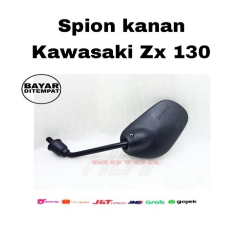 Promo Spion sepion Sebelah kanan Kawasaki Zx130 zx 130 Second Diskon