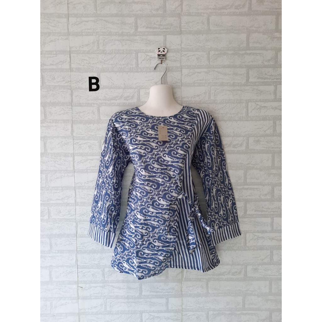 Blouse blus  batik model kimono