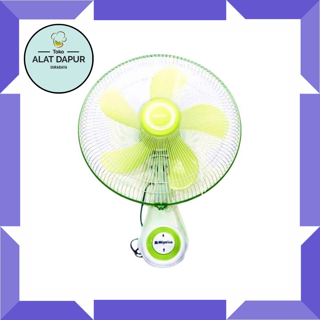 Kipas Angin Dinding Tembok 16 Inch Miyako Wall Fan KAW 1662 KAW1662 16&quot; Baling 5 Kipas