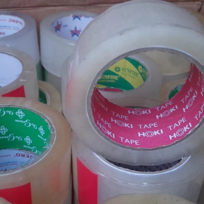 

Selotip Lakban Kiloan Super1 Kg Isi ,5/6