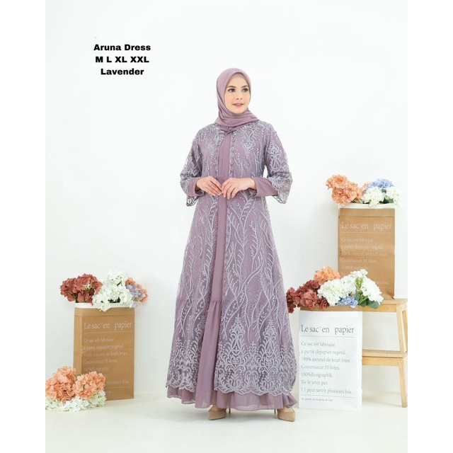 GAMIS ARUNA // KEBAYA ARUNA //SERAGAMAN PESTA // FASHION MUSLIMAH