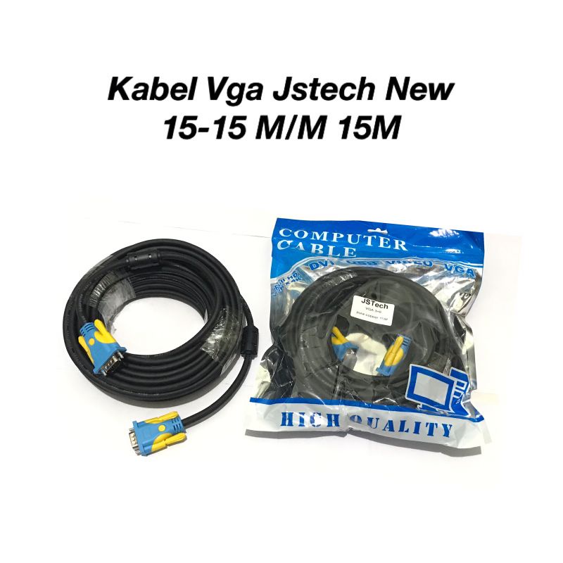 Kabel Vga JSTech 15mt