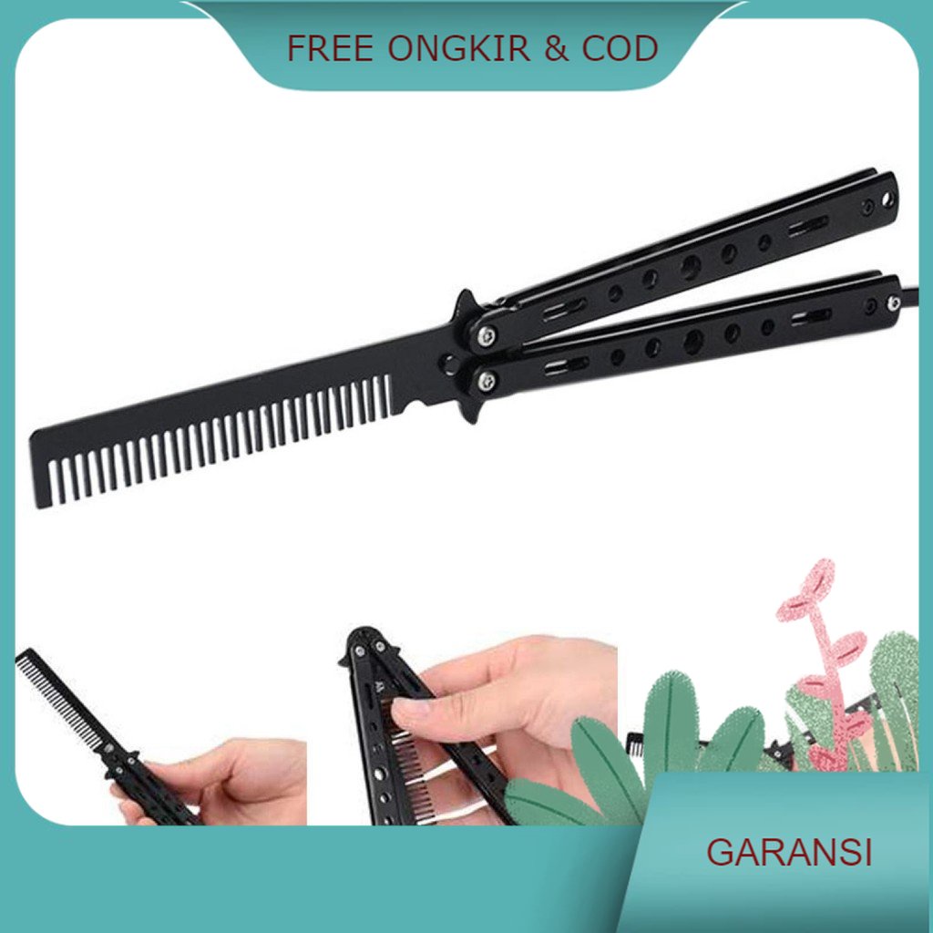 Jual Benchmade Sisir Besi Butterfly Balisong Training Knife