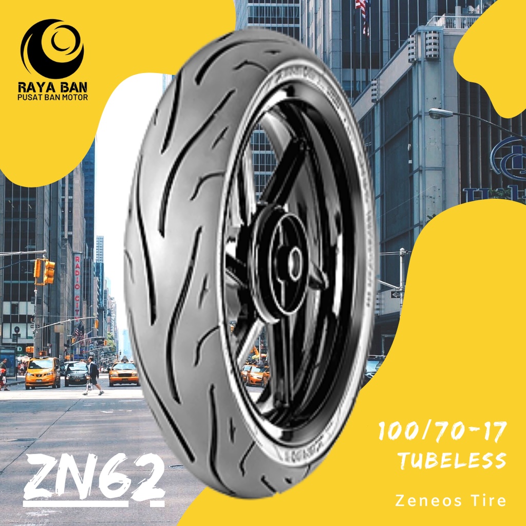 Ban Motor Zeneos ZN62 100/70-17 TL