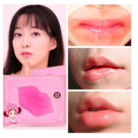 Pelembab Bibir Lip Mask Collagen Nourish Masker Lips Mask