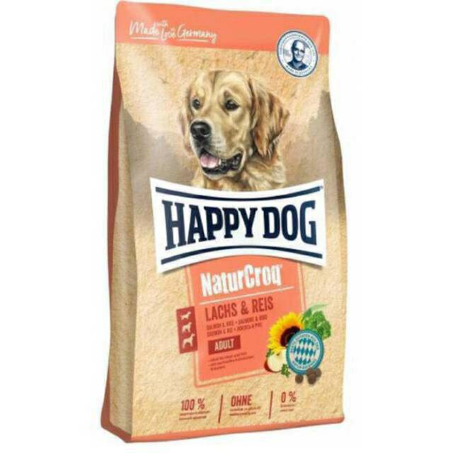 Happy Dog Naturcroq Adult Salmon 11kg Makanan Anjing Natur Croq Dog Food