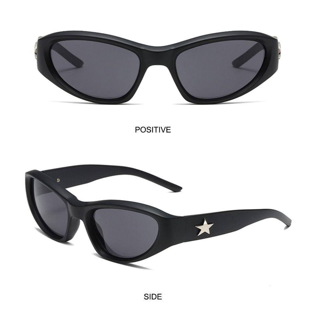 Top Wrap Around Sunglasses Outdoor Punk Driver Glasses Eyewear Shades