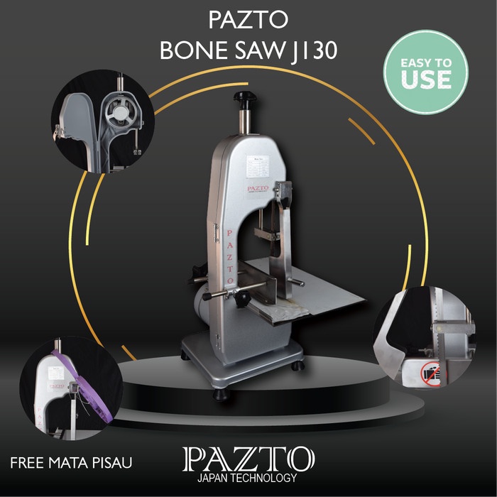 Bandsaw Pazto Mesin Bone Saw Mtx-J130 Pemotong Tulang / Daging