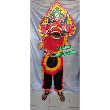 setelan kaos reog Ponorogo barongan Embong satu paket