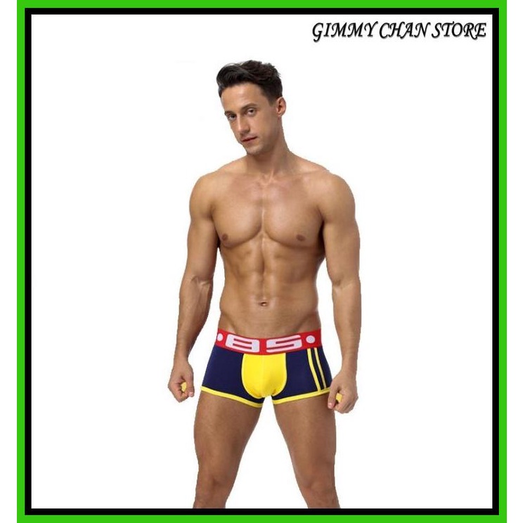HOT SALE BOXER PRIA SEXY / BS 85 MEN BOXER TRUNK PRIA CELANA DALAM BOXER PRIA - BLUE BS70B