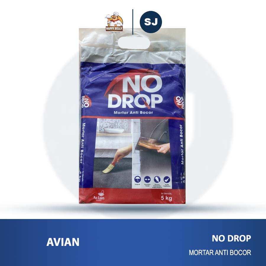 No Drop Mortar 5kg Semen Acian Waterproofing Pelapis Anti Bocor