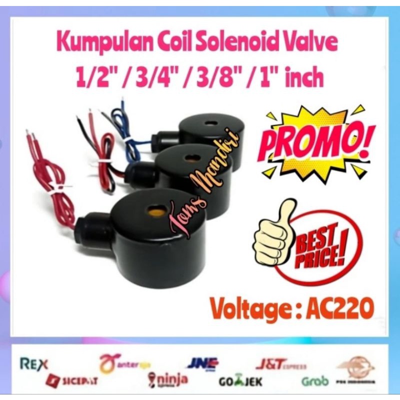 Coil Solenoid 1 Inch 1/2 Inch 3/4 Inch 3/8 Inch