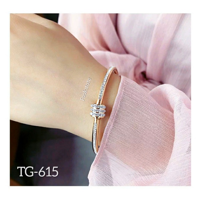 TERBARU GELANG WANITA TITANIUM  KUALITAS PREMIUM