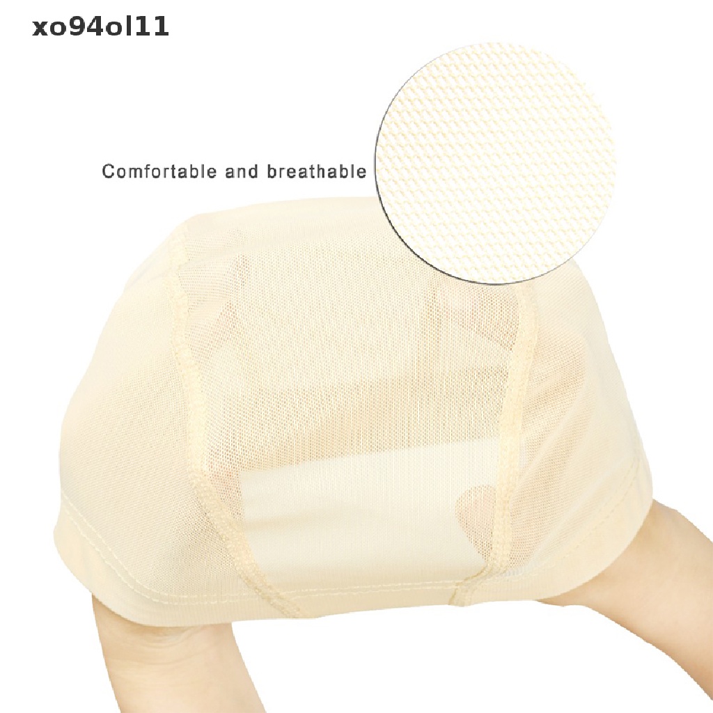 Xo Lace Elastis Dome Wig Caps Untuk Membuat Wig Topi Jaring Jaring Stretchable Tenun Caps OL