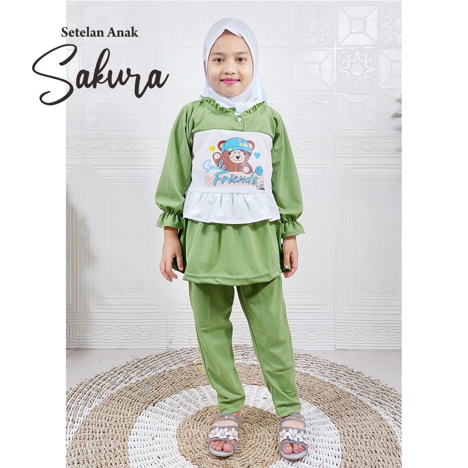 Setelan Anak Sakura CF Kids