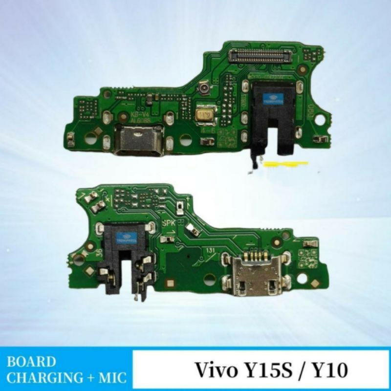 BOARD CHARGER PAPAN CAS VIVO Y15S KONEKTOR CAS PCB PLUG IN MIC