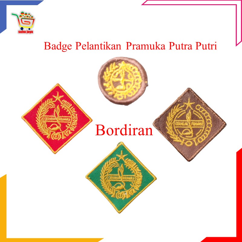 Atribut Pramuka Tanda Pelantikan Siaga Pandega Putra Putri SD SMP