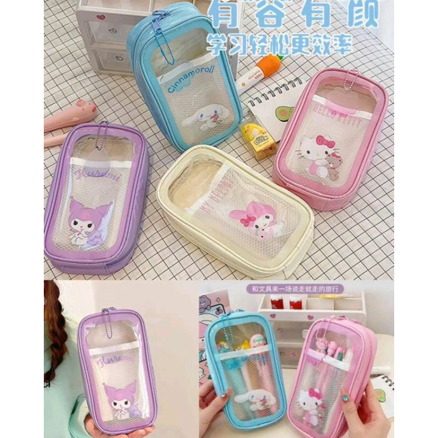 

tempat pensil sekat sanrio