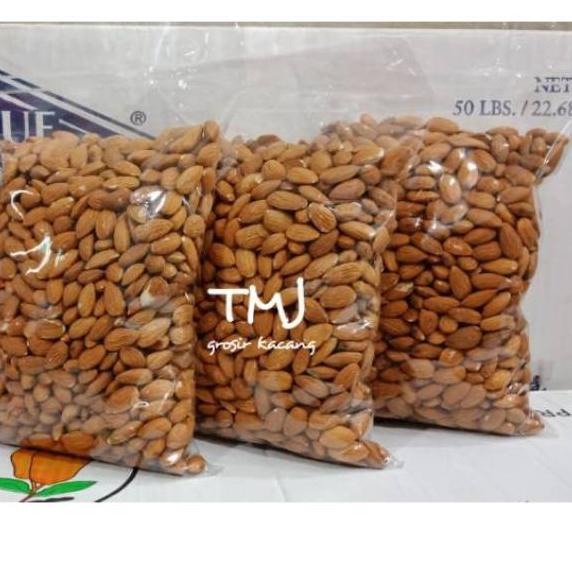 

✨TERBARU✨ KACANG ALMOND PANGGANG KUPAS PREMIUM 1KG (ROASTED) grosir