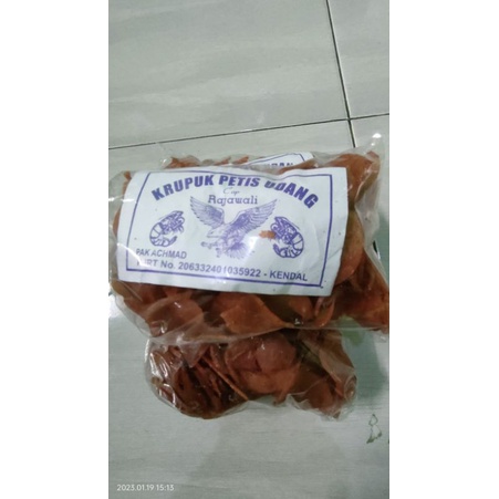 

Kerupuk Petis Udang cap Rajawali