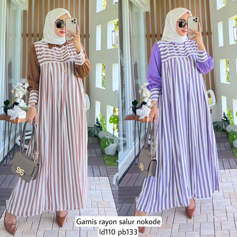 gamis rayon salur