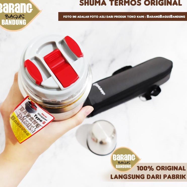 Shuma Termos Steinless/Suma Thermos,Menyimpan Air Panas Dingin, Tutup Baru, Tas Kain, Lock "BTU.19Ja