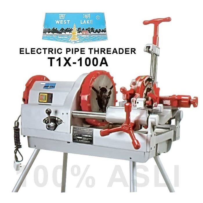 WESTLAKE ZIT100 MESIN SENAI PIPA 4 INCH Pipe Threading Machine ORI